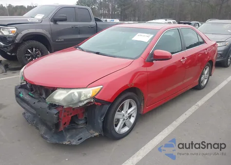 2012 Toyota Camry Se z USA, uszkodzony, nr VIN 4T1BF1FK3CU522684